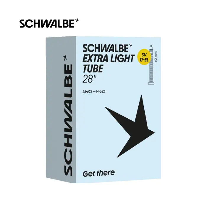 Schwalbe sv17-el extra light 28x1 5 8x1 3 8 (28 44-622) fv 60 mm 10464833