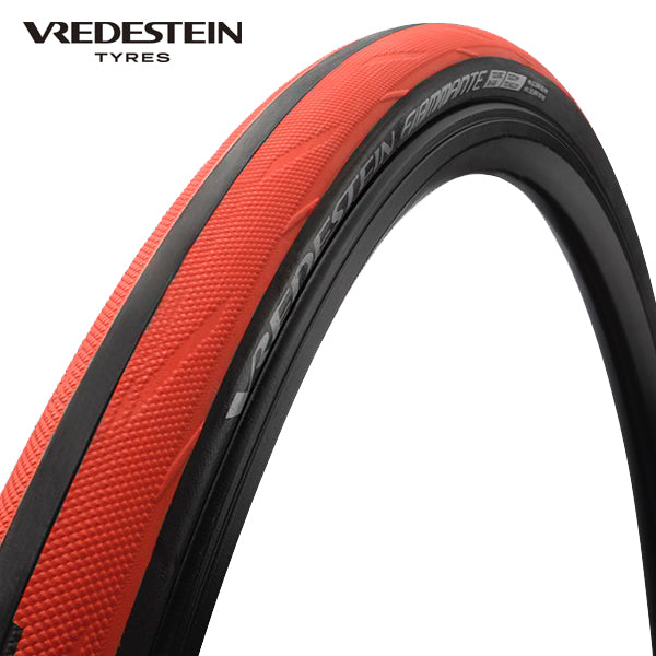 Vredestein 23-622 fiammante zwart-rood vouw 28894