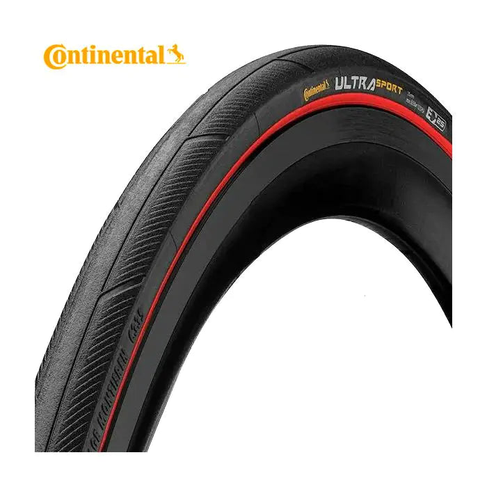 Continental 25-622 ultra sport iii zwart-rood vouw 0150463