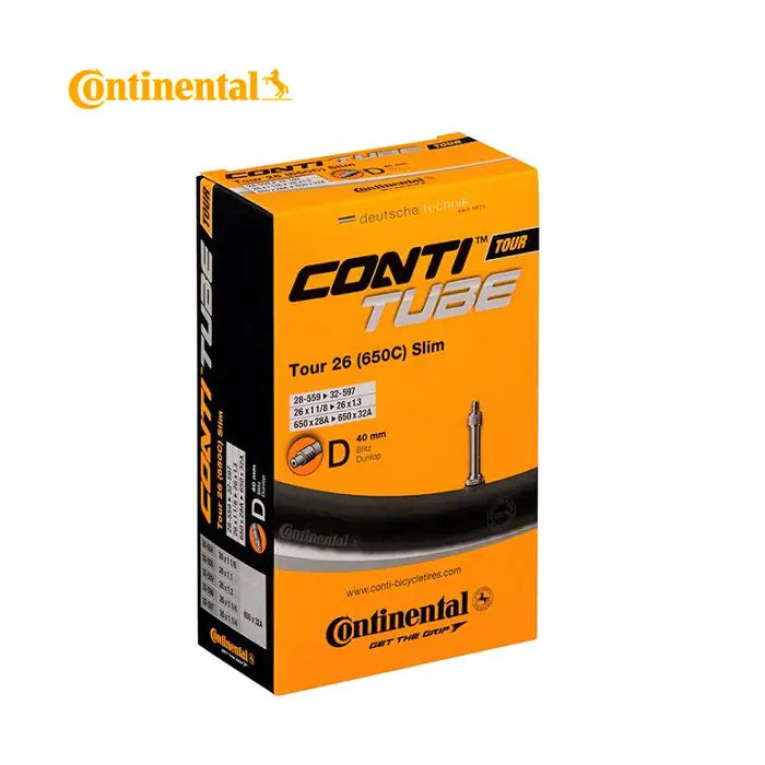 Continental binnenband tour 26 slim conti tube tour 26 28 32-559 597 d40 sli