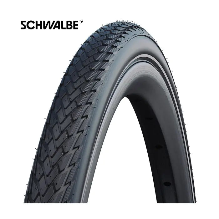 Schwalbe Buitenband Groen Marathon GreenGuard 28 x 1,25 32-622mm zwart met reflectie