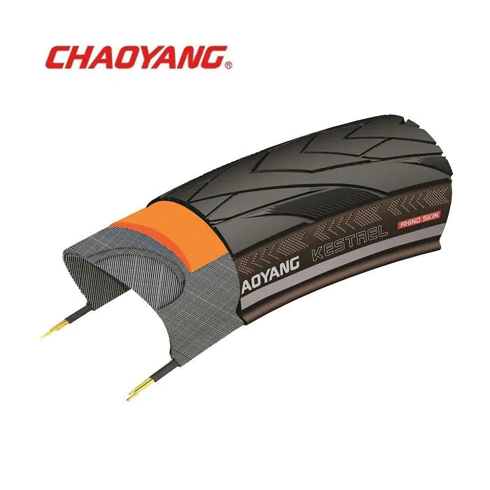 Chaoyang 28x1 5 8x1 3 8 (37-622) kestrel zwart reflex draad met 5 mm anti-lek w211186