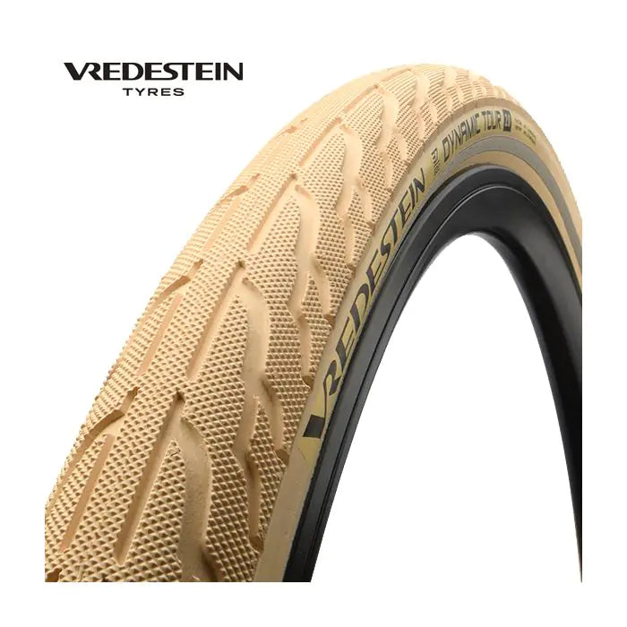Vredestein buitenband Dynamic Tour 28 x 1,50 crème refl