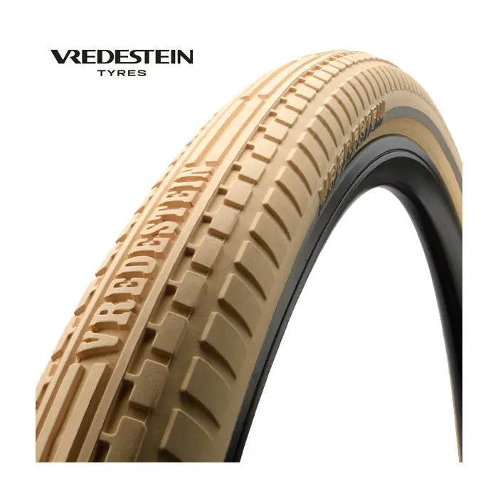 Vredestein buitenband 28x1 1 2 40-635 reflectie retro crème