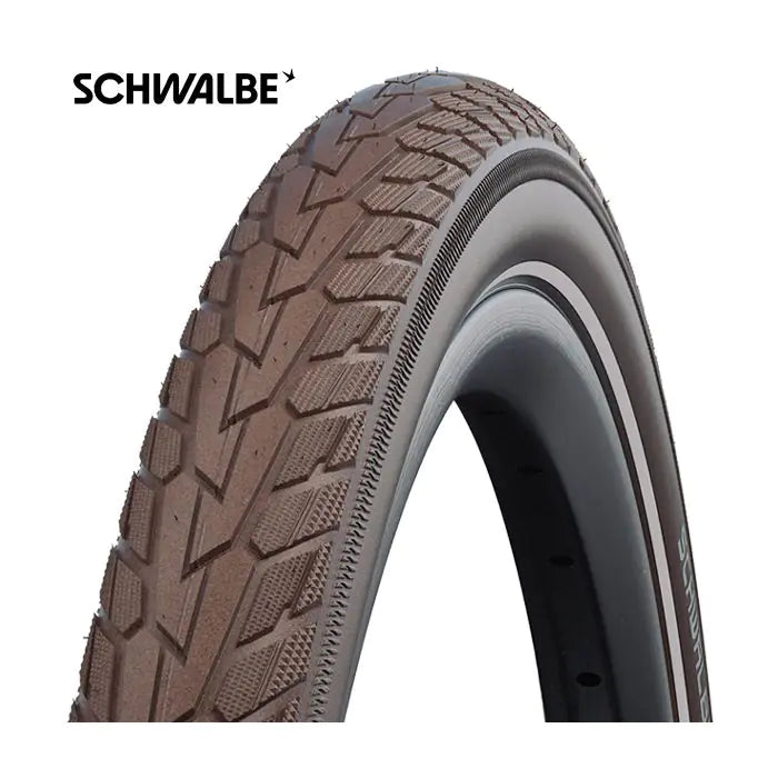 Schwalbe buitenband 28x1.60 (42-622) roadcruiser k-guard bruin hs377