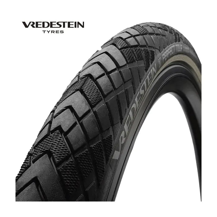 Vredestein Buitenband Perfect Tour 28 x 1,75 zwart refl