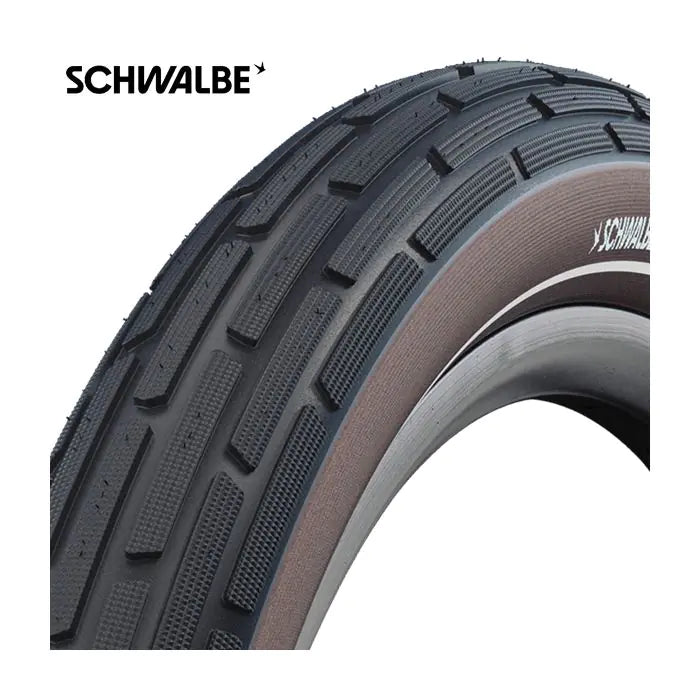 Schwalbe buitenband fat frank k-guard 28 x 2.00 50-622 - zwart koffie