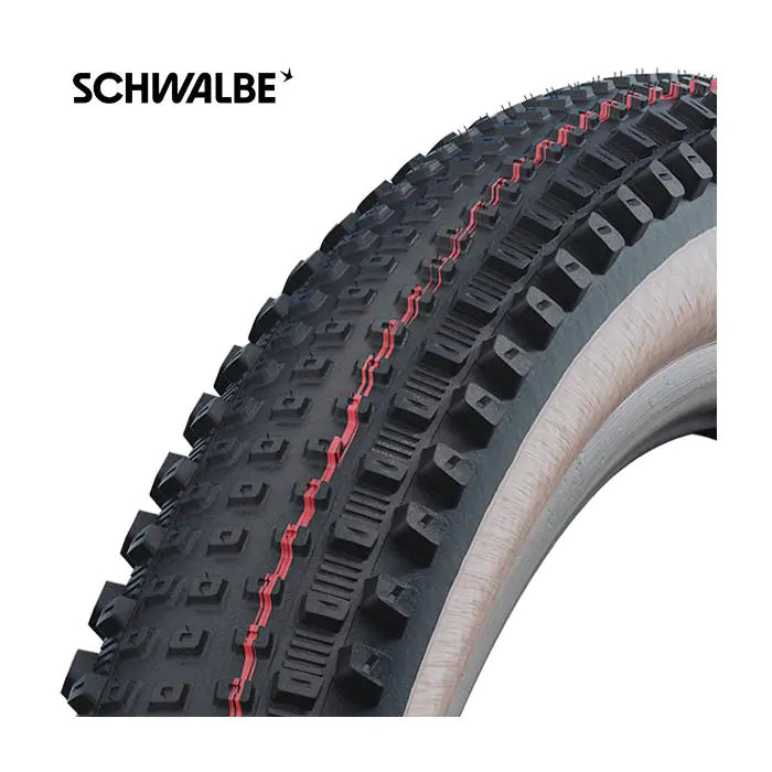 Schwalbe buitenband rick evo xc pro 29x2.25 57-622 speedgrip tlr vouw zwart transparant