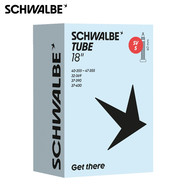 Schwalbe binnenband sv5 18 32 47-355 400 fv 40mm