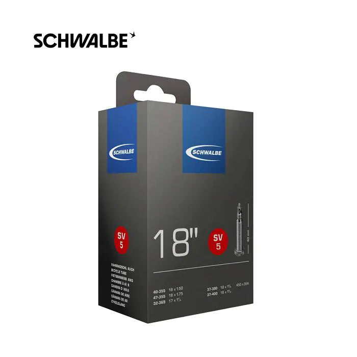 Schwalbe Binnenband sv5 18 inch 37 47-355-400 sv 40 mm