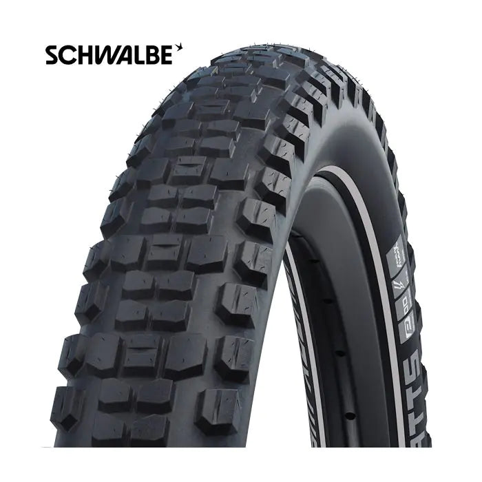 Schwalbe johnny watts 29x2.35 (60-622) wired performance line dd addix black+reflex