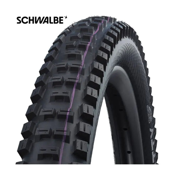 Vouwband Schwalbe Big Betty Super Downhill 27.5 x 2.40 62-584 mm - zwart