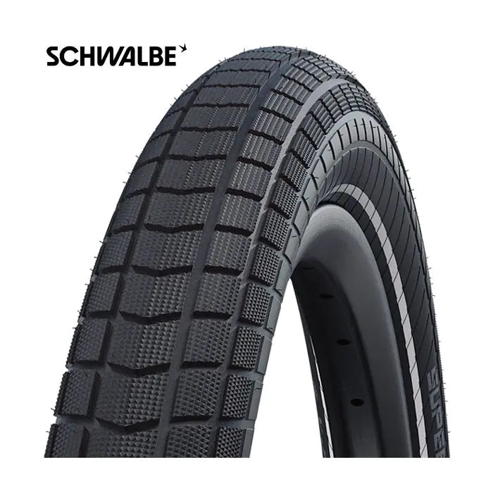 Schwalbe motion super moto-x - wired - addix green - dd - greenguard - 27.5x2.40 - black