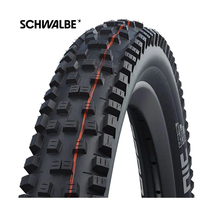 Vouwband Schwalbe Nobby Nic Super Trail 29 x 2.40 62-662 mm - zwart