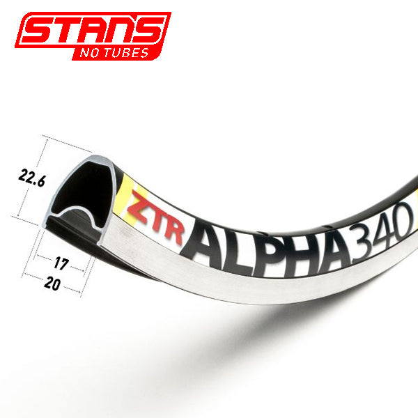 Stans notubes velg alpha 340 24h new snt