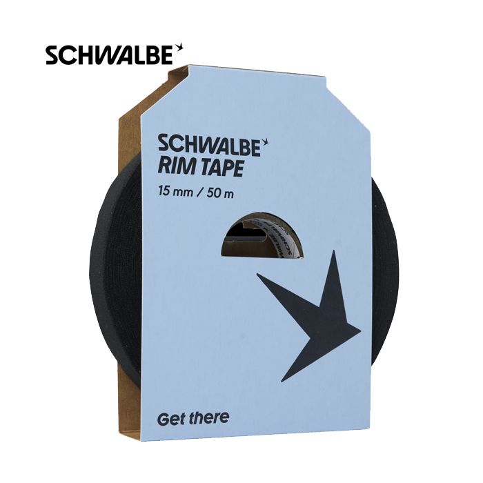 Schwalbe benelux b.v. velglint schwalbe 50 meter x 15 mm - zelfklevend textiel (op rol)