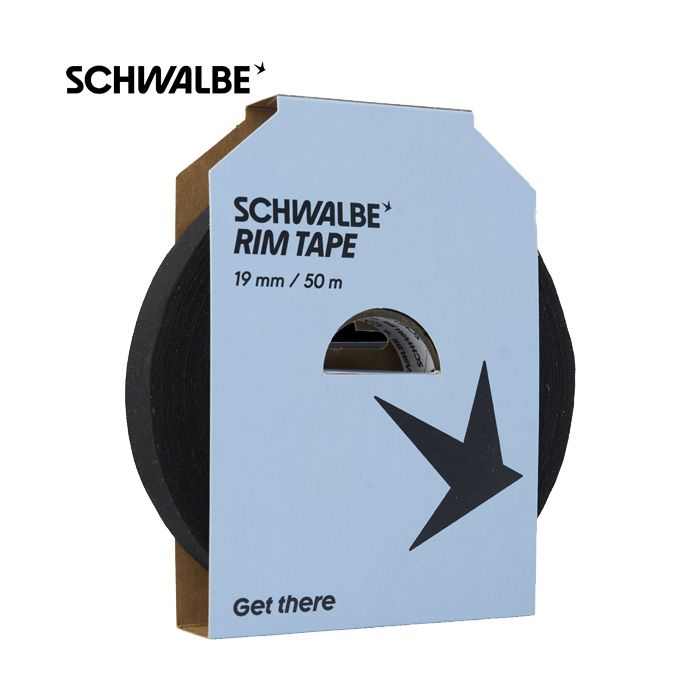 Schwalbe velglint hoge druk 50 meter x 19mm - zelfklevend textiel (op rol)