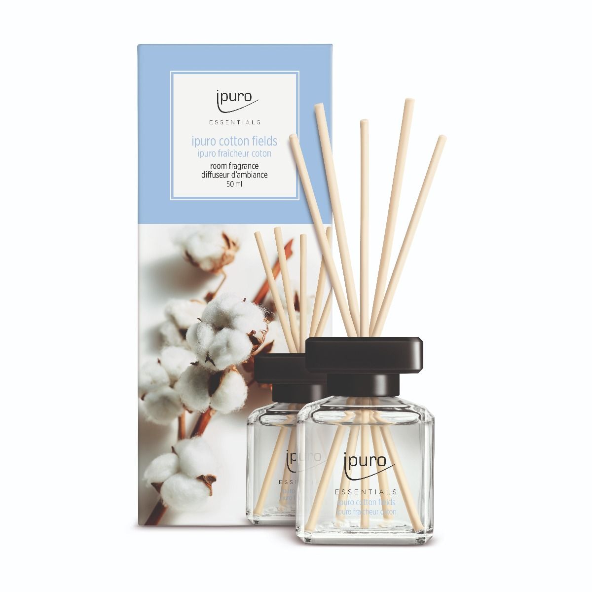 Ipuro geurverspreider katoenvelden 50 ml