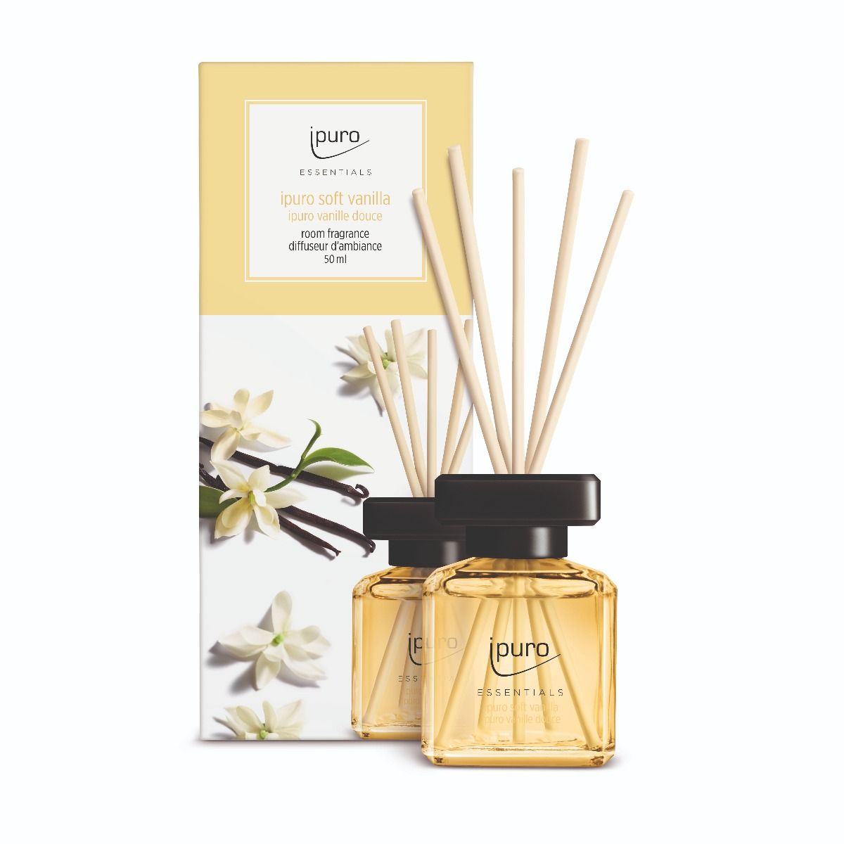 Ipuro geurverspreider zacht vanille 50 ml