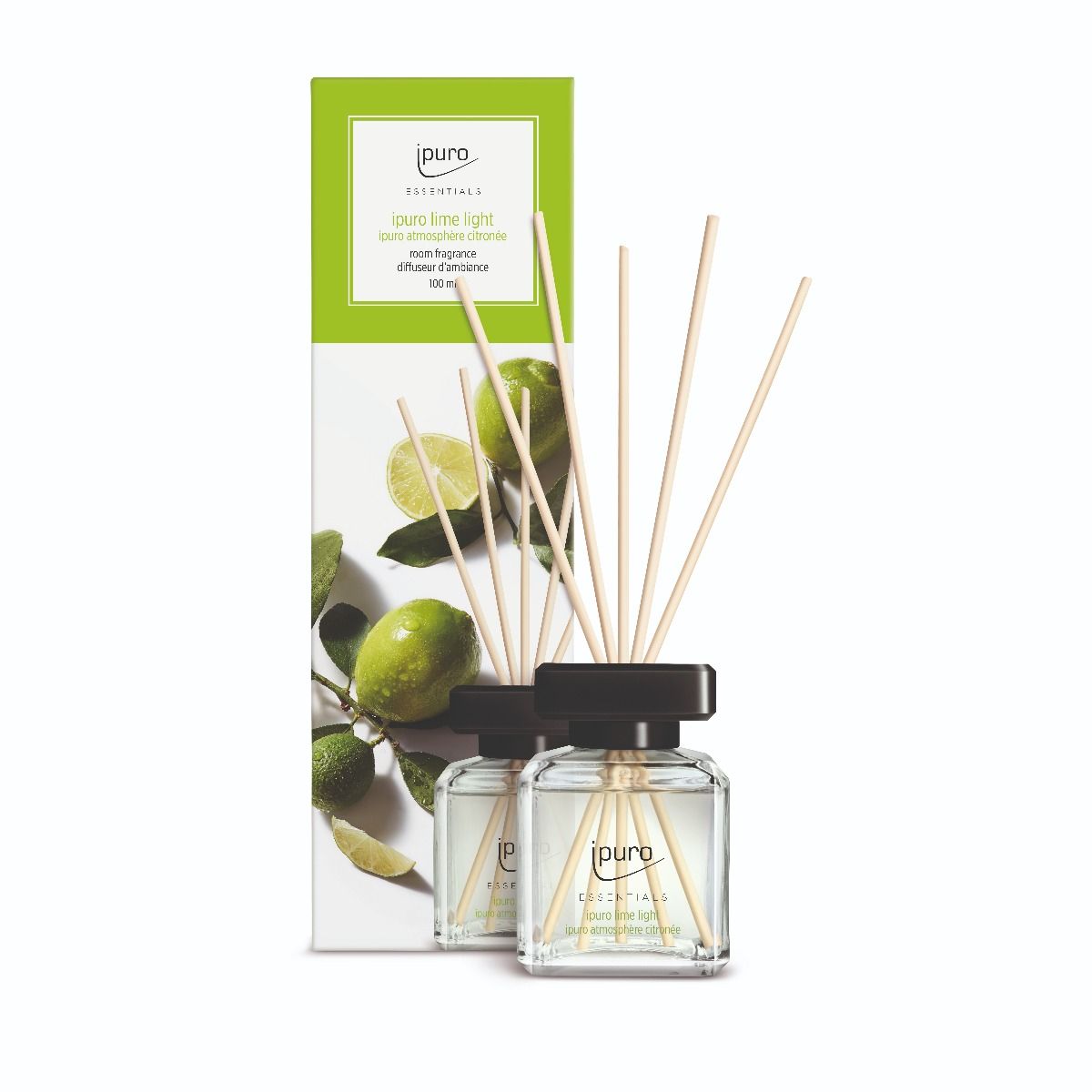 Ipuro geurverspreider limoen licht 100 ml