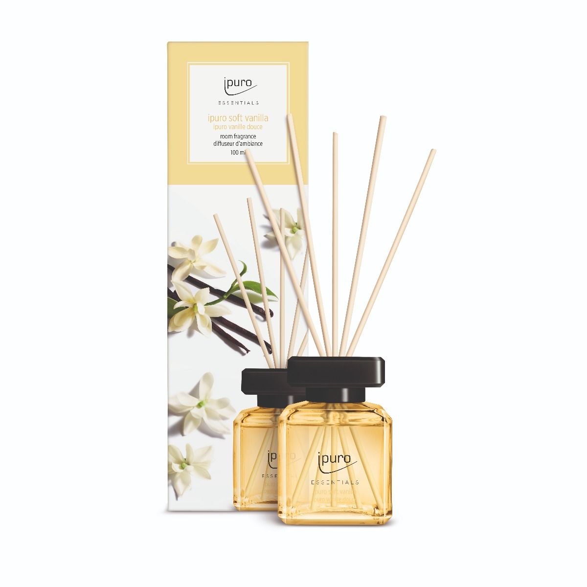Ipuro geurverspreider zacht vanille 100 ml