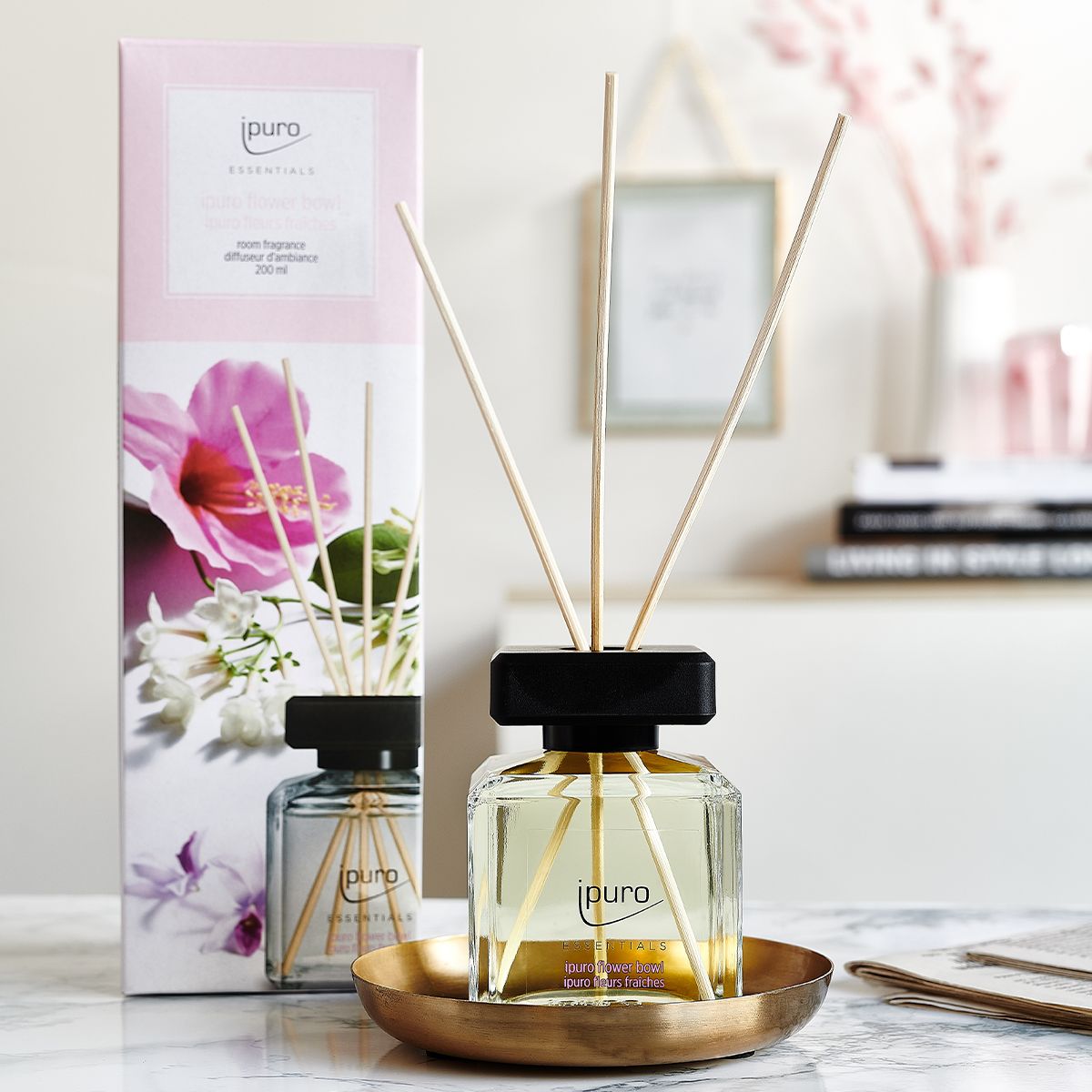 Ipuro geurverspreider bloemenkom 200 ml