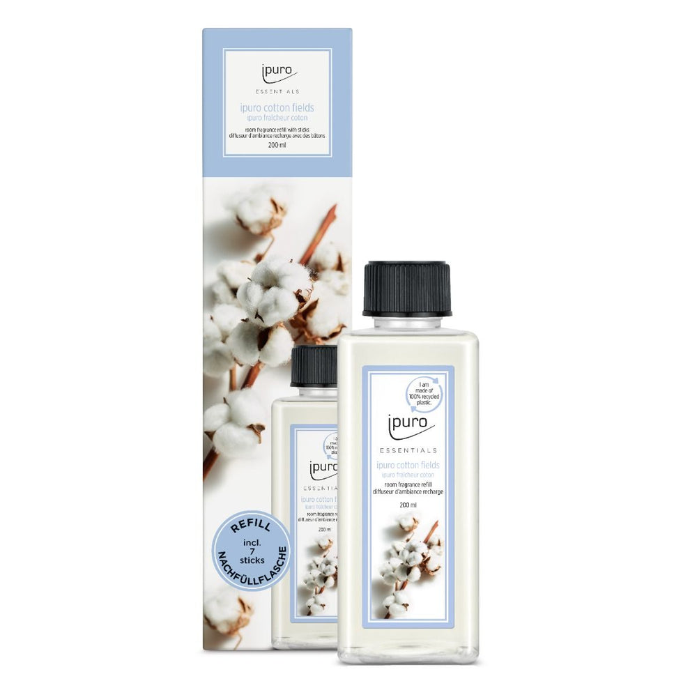 Ipuro geurverspreider navulling katoenvelden 200ml