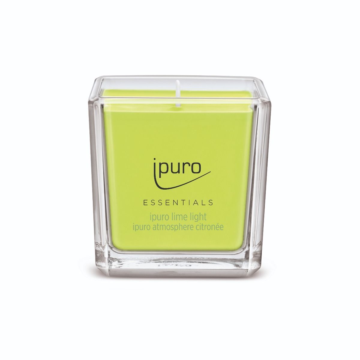 Ipuro geurkaars limoen licht 125gr.