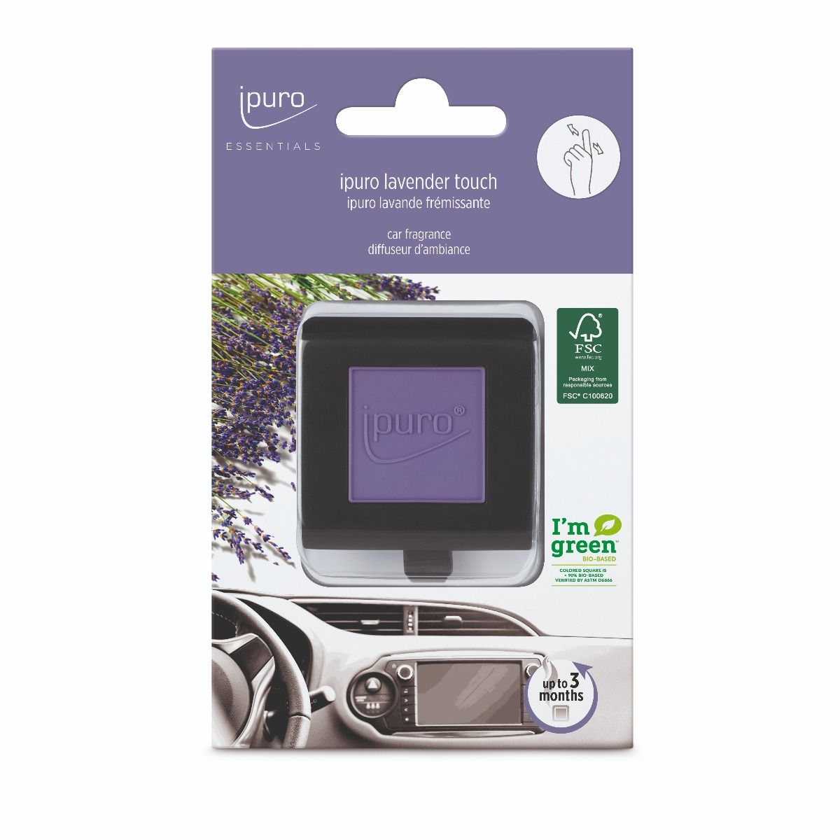 Ipuro autolijn lavendel touch