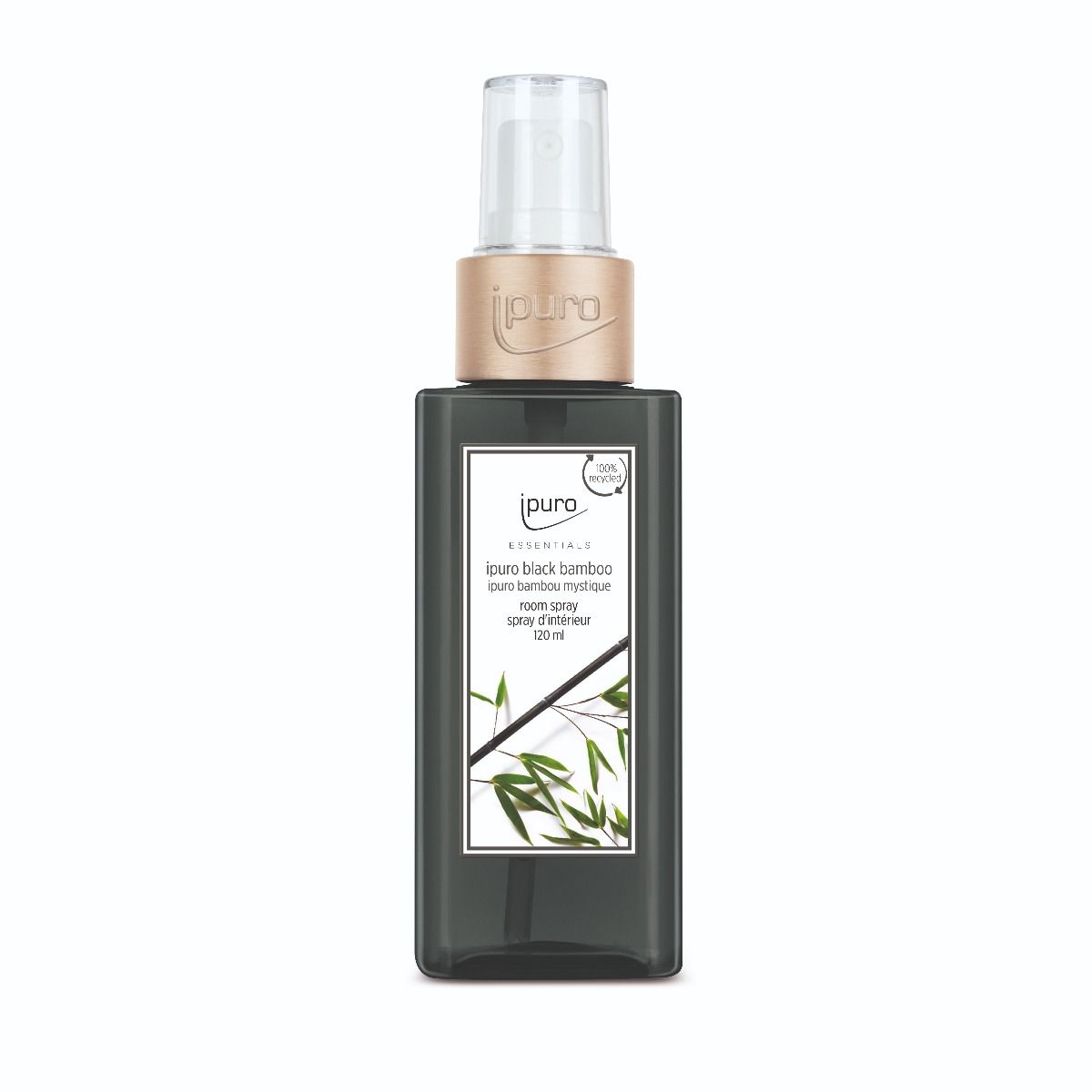 Ipuro zwarte bamboe kamerspray 120ml