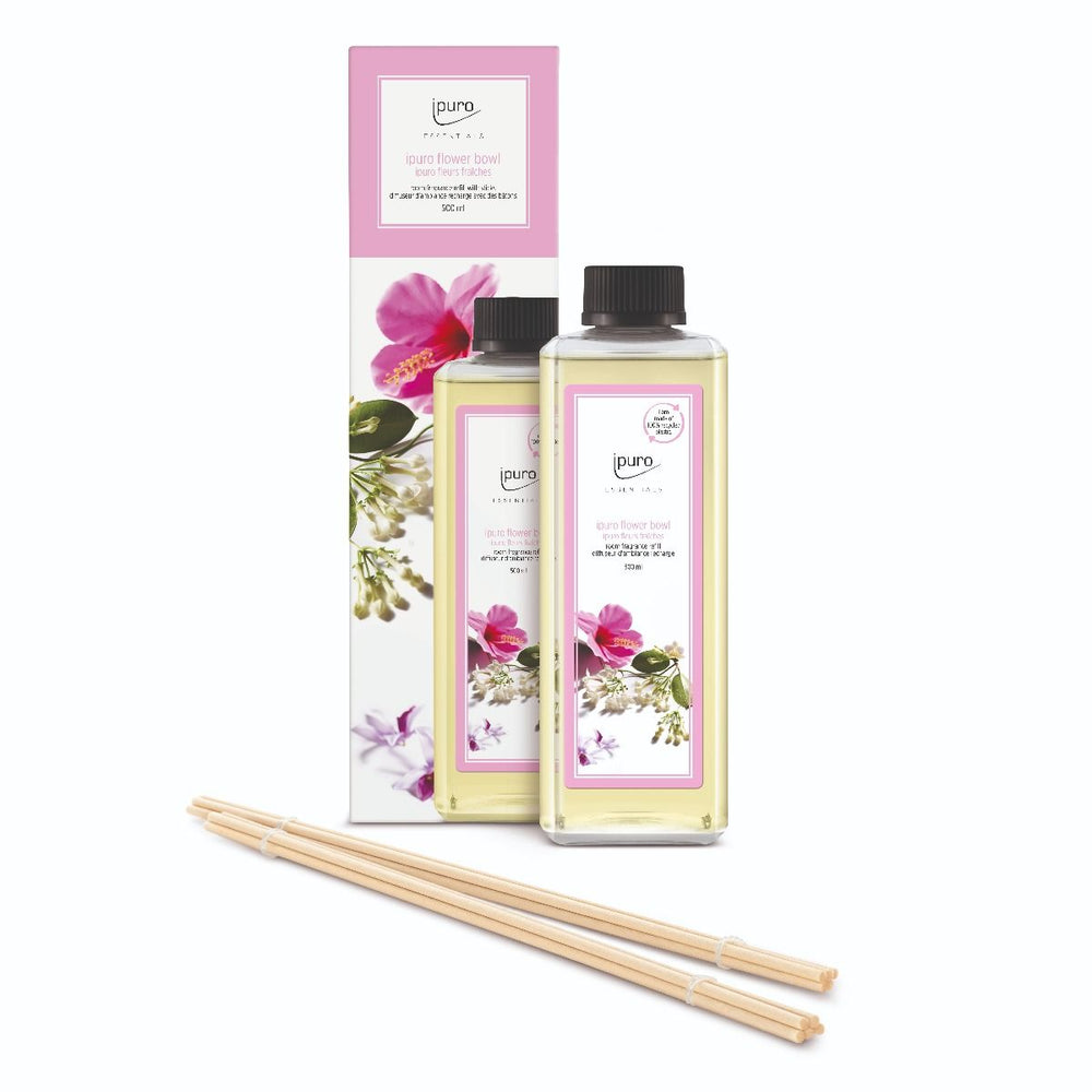 Ipuro geurdiffuser navulling bloemenschaal 500ml