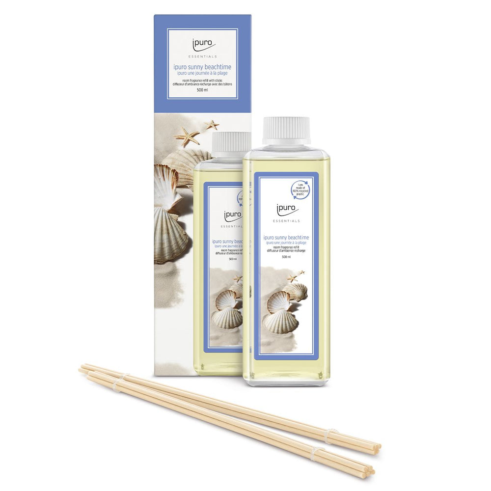 Ipuro geurdiffuser navulling Sunny Beachtime 500ml