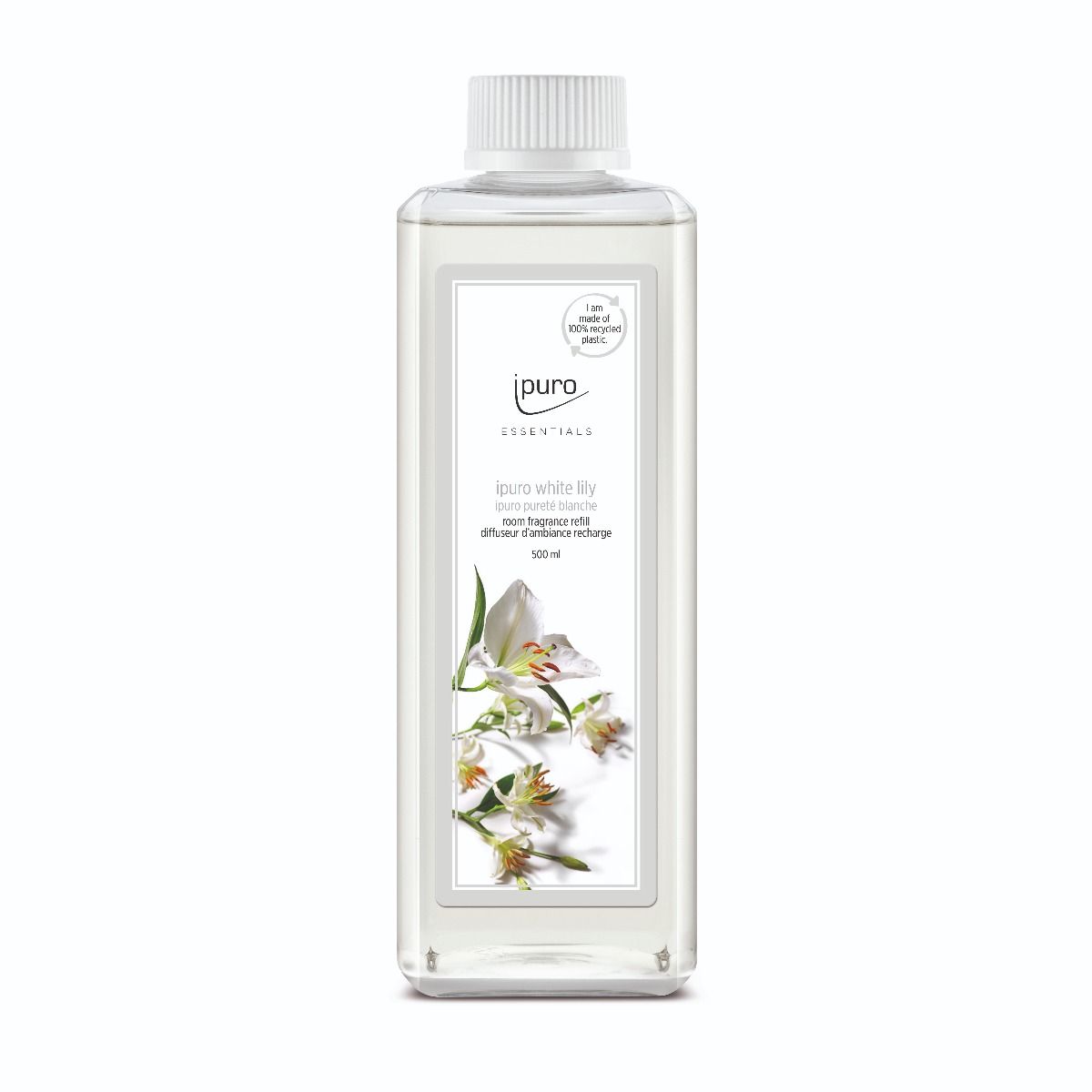 Ipuro geurverspreider navulling witte lelie 500ml