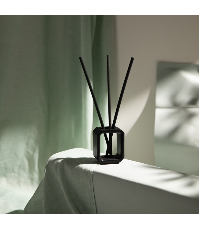 Ipuro geurstokjes vaasset zwart bamboe zwart