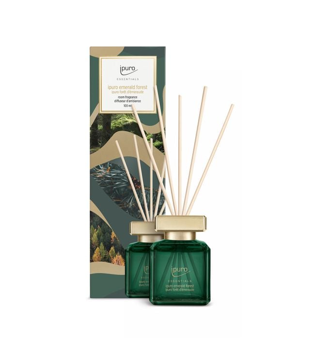 Ipuro geurverspreider smaragdgroen 100ml