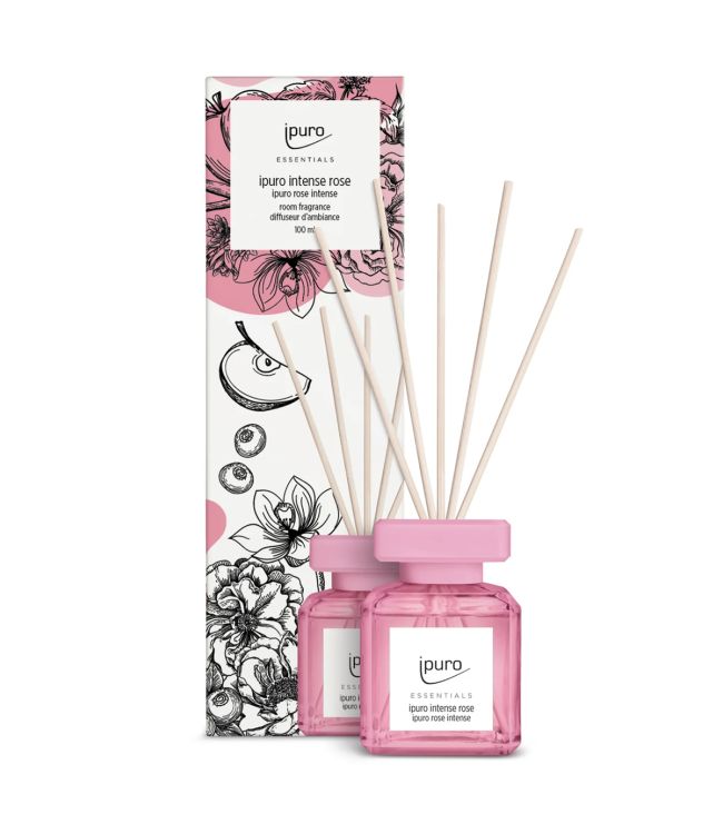 Ipuro geurverspreider intense roos 100ml
