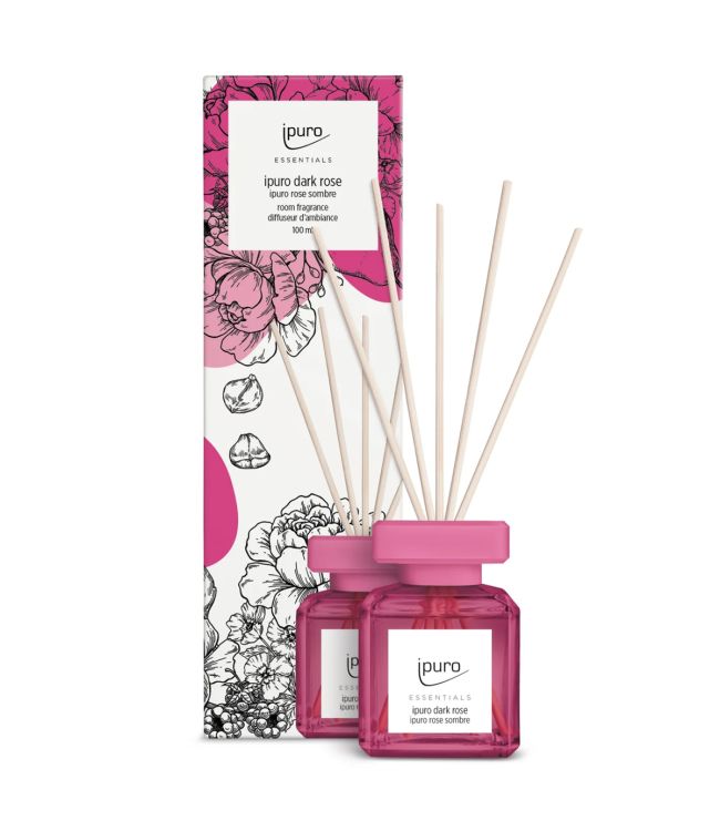 Ipuro geurverspreider donkerroze 100ml