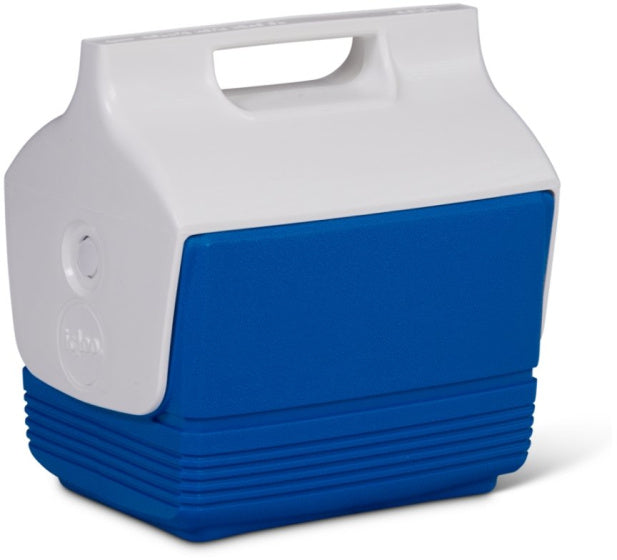 Playmate Mini koelbox 3,8 liter blauw wit