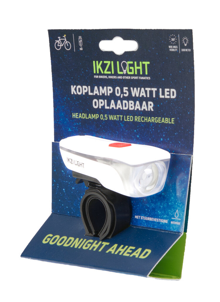 Koplamp Ikzi welterusten led usb