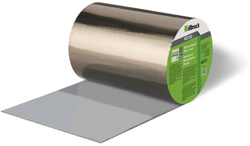 Illbruck me105 | bitumenband | lood | 10 cm | 1 rol a 10 meter - me105329626