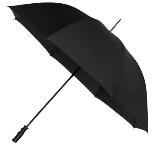 golfparaplu windproof 125 cm polyester zwart