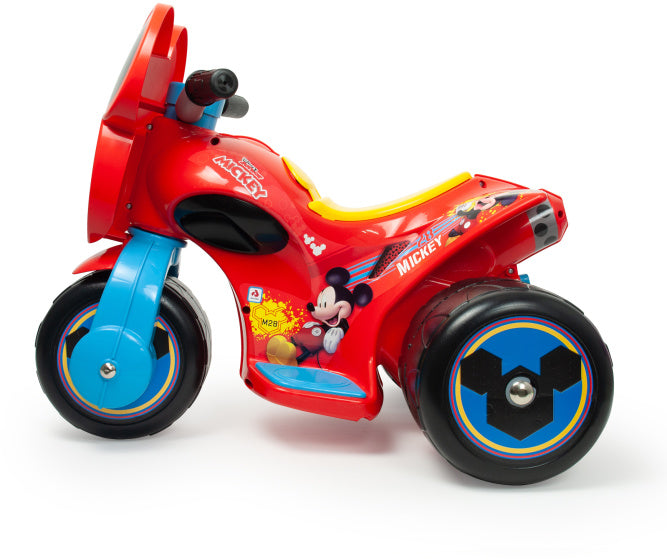 Mickey Mouse Samurai Trimoto accuvoertuig 6V rood