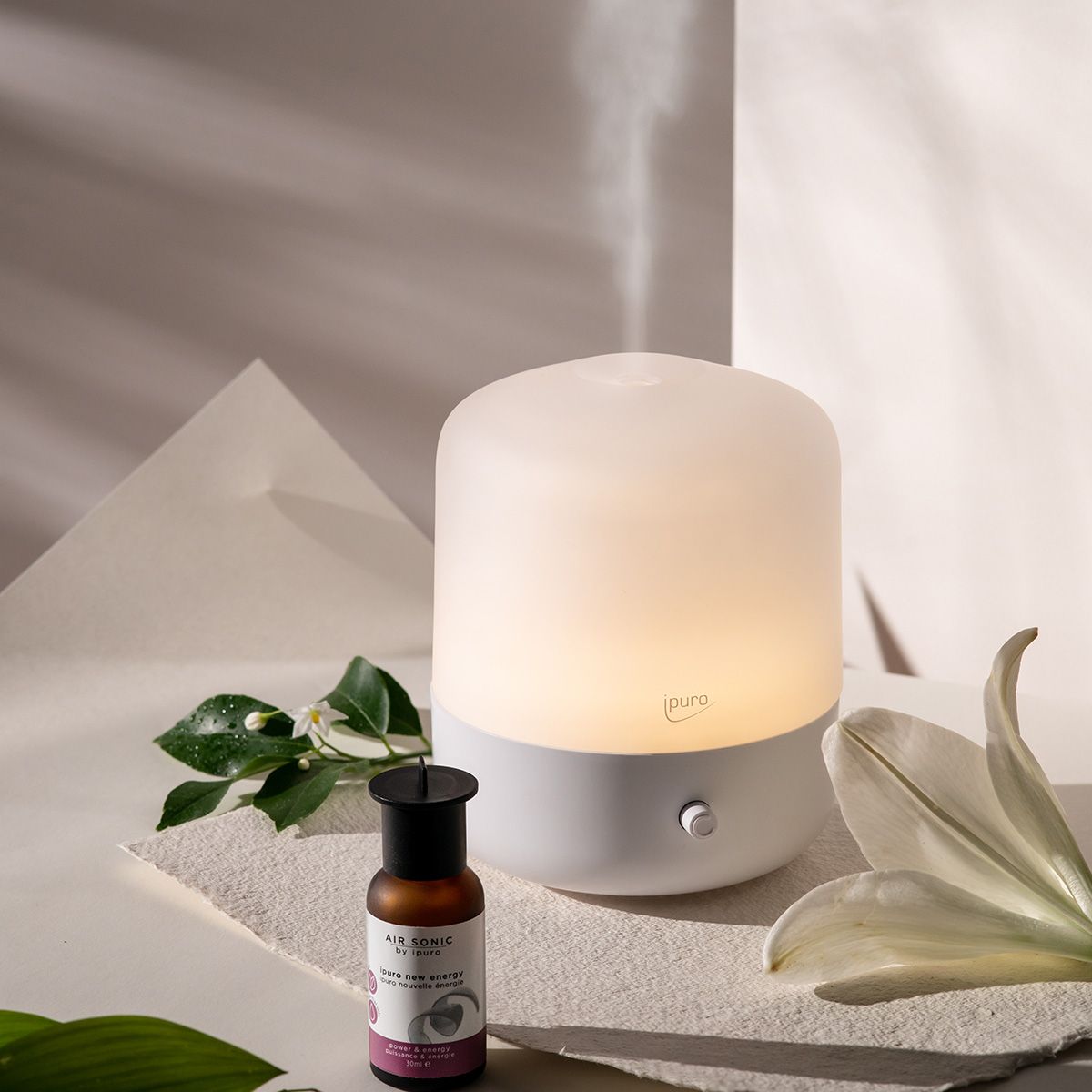 Ipuro air sonische aroma stemming wit
