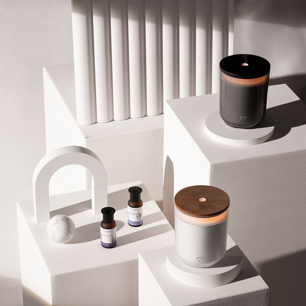 Ipuro air sonic aromakaars wit