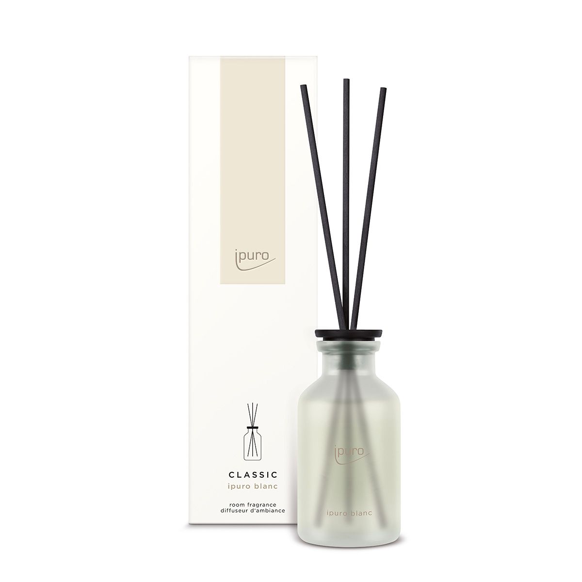 Ipuro geurverspreider wit 75ml