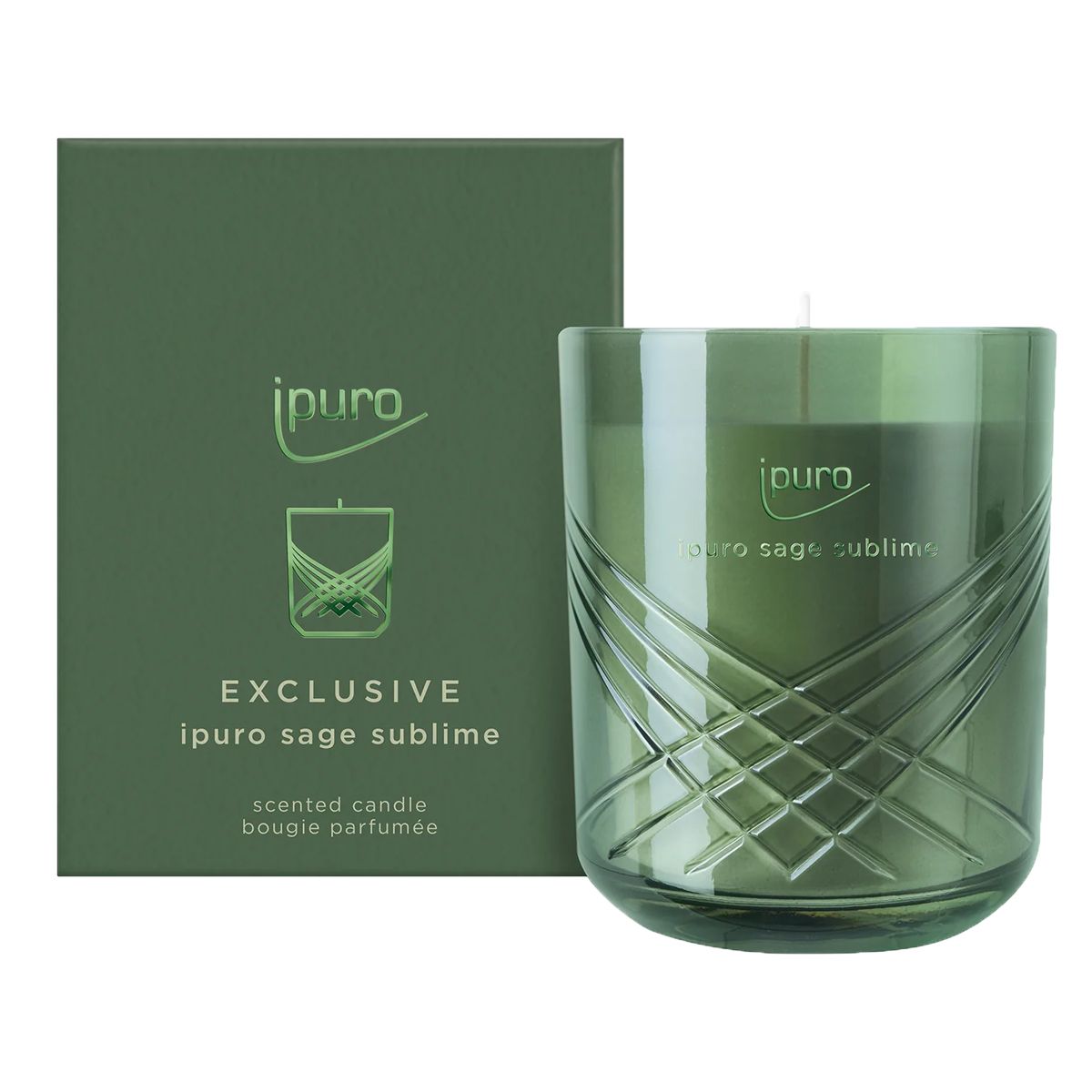 Ipuro geurkaars salie subliem 270gr