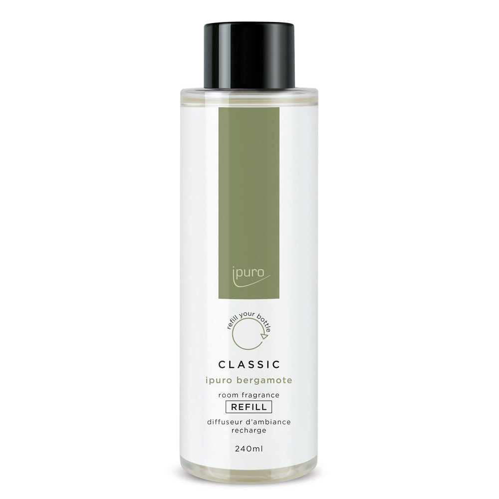 Ipuro geurdiffuser navulling bergamot 240ml