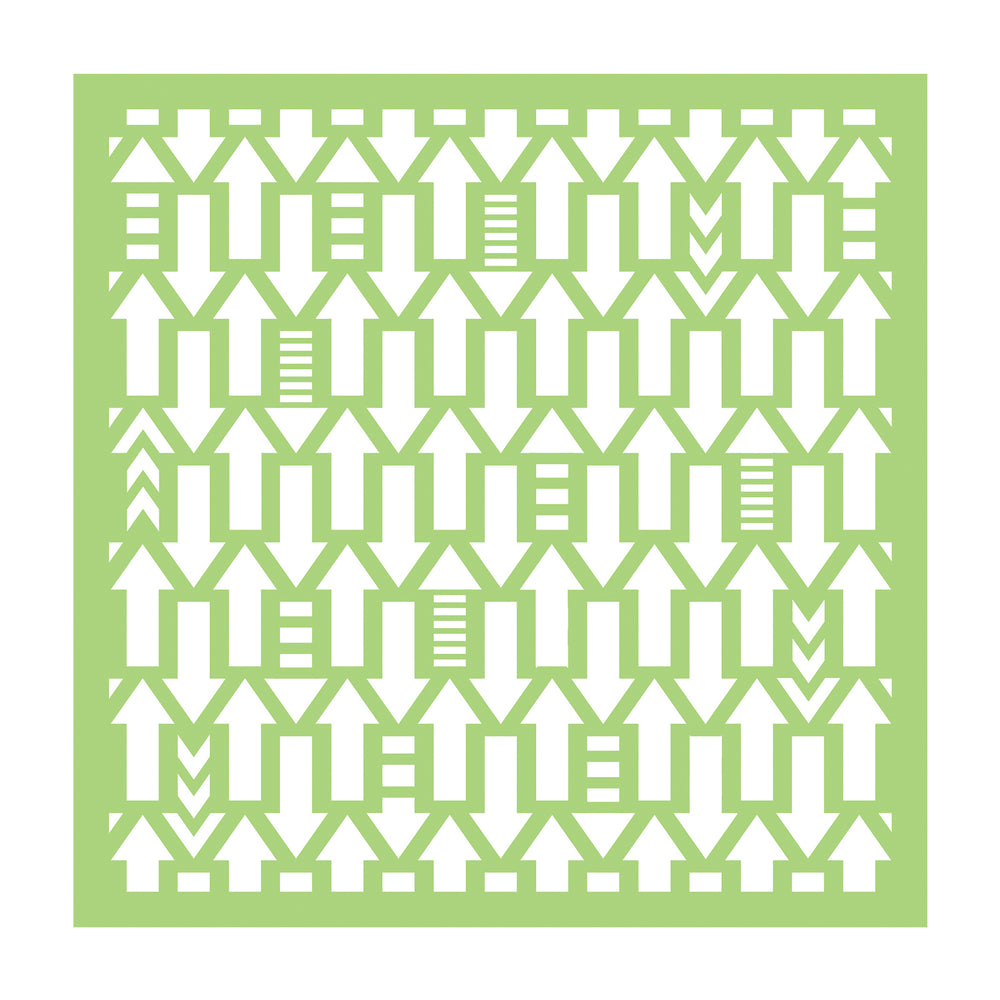 Kaisercraft • designer template 15.2x15.2cm arrows