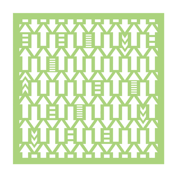 Kaisercraft • designer template 15.2x15.2cm arrows