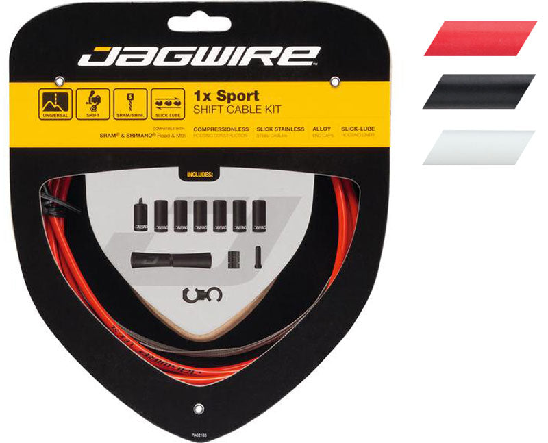 Jagwire 1x sport shift kit - black